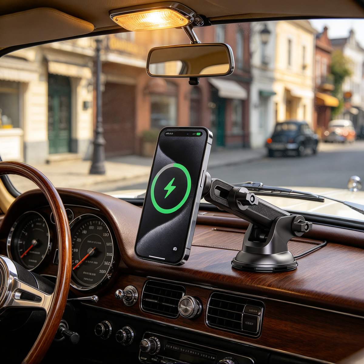 🚗 Car Mount | ABS Alloy | Driving Desk | Drivers | Sleek Magnetic Design