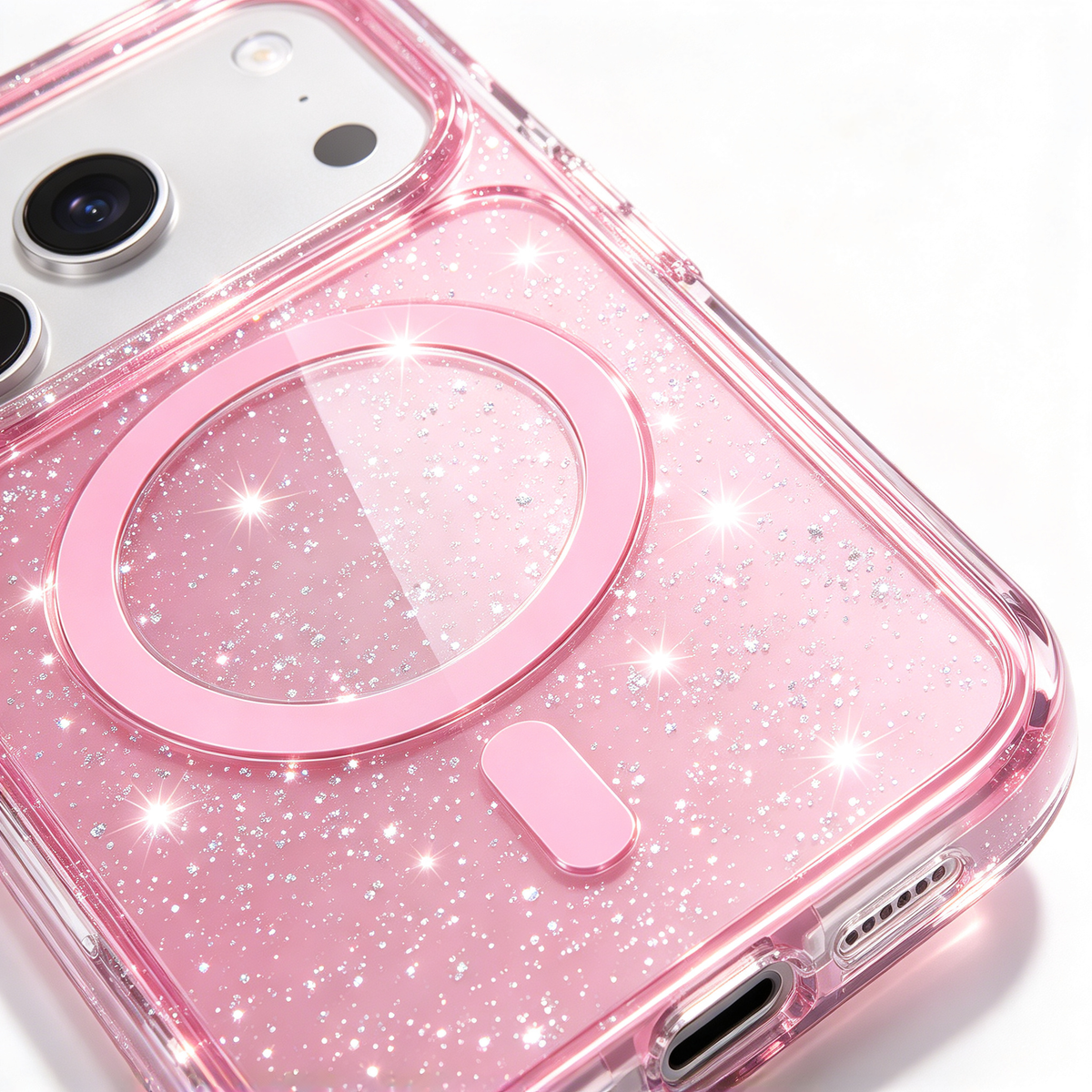 ✨ Phone Case | Crystal TPU Material | Daily Protection | Gift For Women | Sparkling Glitter Finish