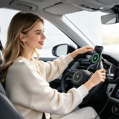 🚗 Car Mount | ABS Alloy | Driving Desk | Drivers | Sleek Magnetic Design