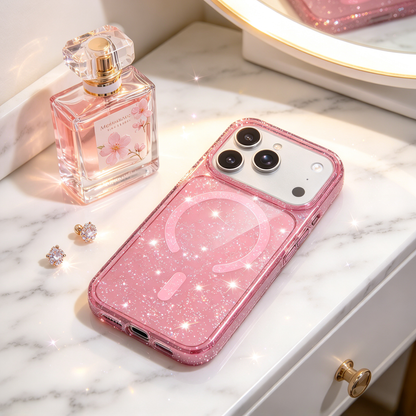 ✨ Phone Case | Crystal TPU Material | Daily Protection | Gift For Women | Sparkling Glitter Finish