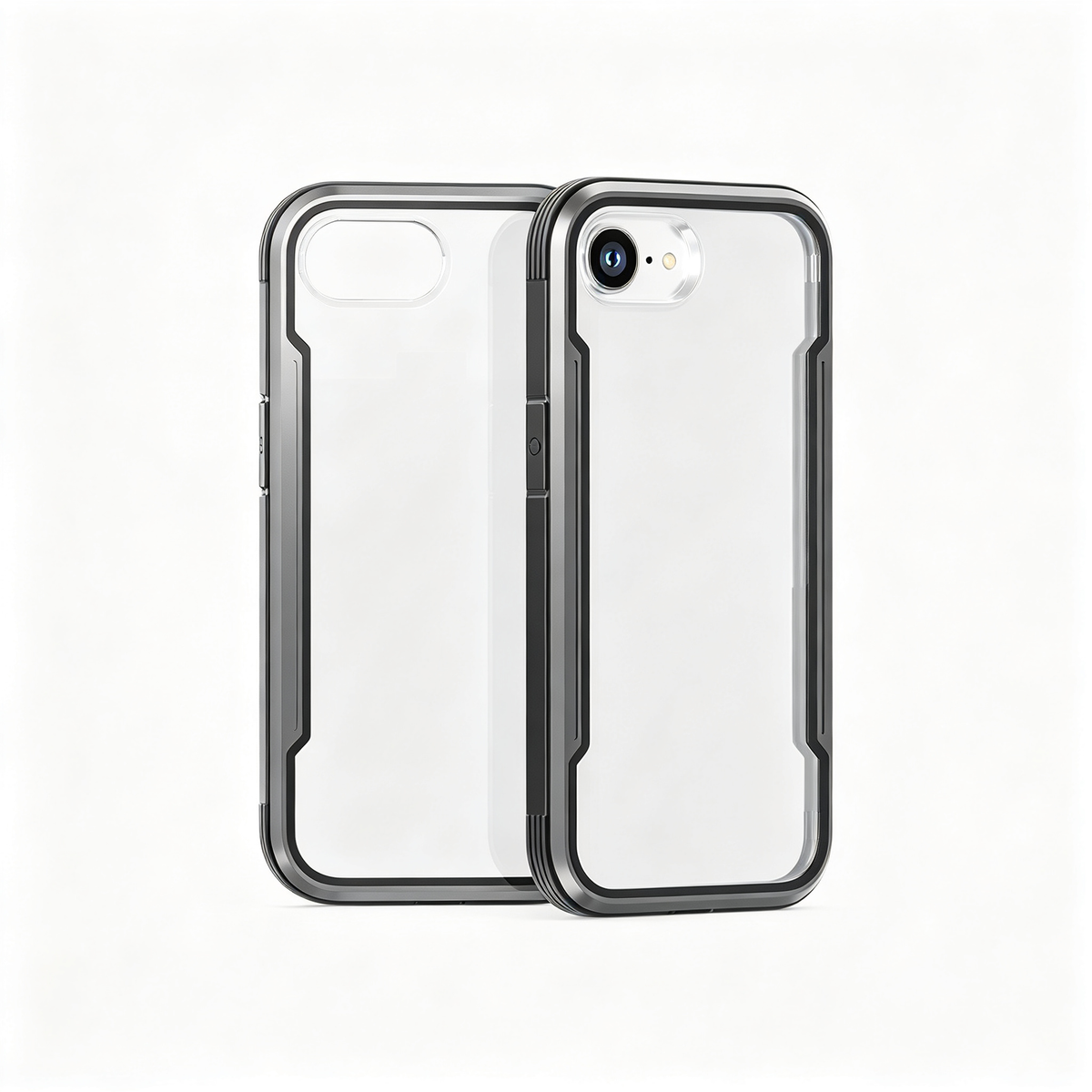 ✨ Phone Case | Metal Frame Material | Daily Commute | Gift For Tech Lovers | Crystal Clear Protection