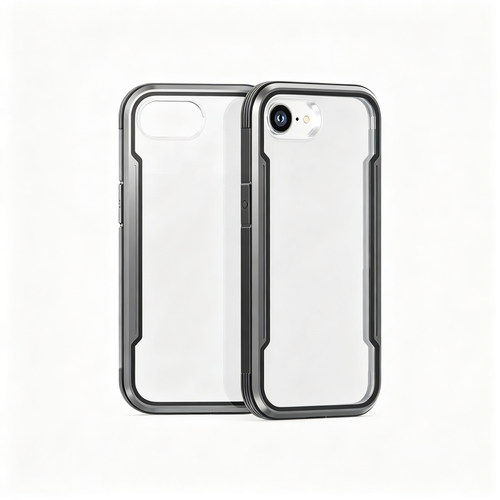 ✨ Phone Case | Metal Frame Material | Daily Commute | Gift For Tech Lovers | Crystal Clear Protection