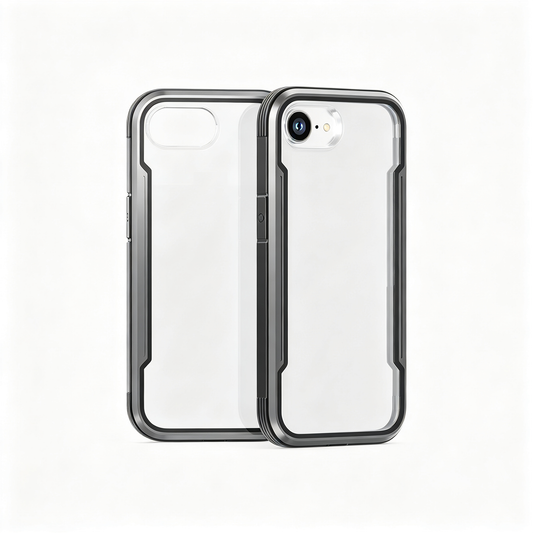 ✨ Phone Case | Metal Frame Material | Daily Commute | Gift For Tech Lovers | Crystal Clear Protection