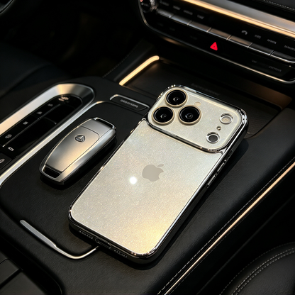 ✨ Phone Case | Premium Glass Material | Luxury Daily Style | Gift For Her | Electroplated Mirror Finish