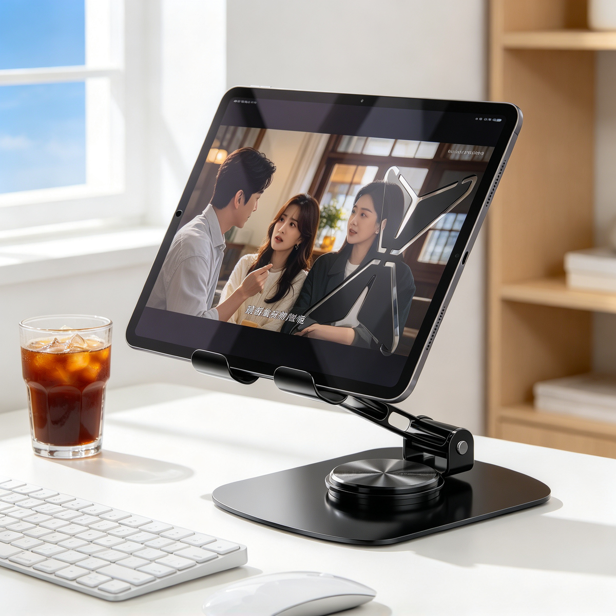 📱 Phone Stand | Aluminum Alloy | Desk Office | Professionals | 360° Rotating Design