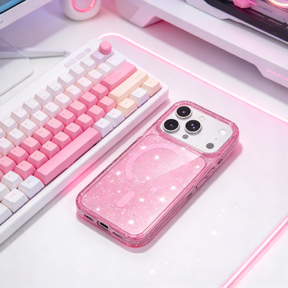 ✨ Phone Case | Crystal TPU Material | Daily Protection | Gift For Women | Sparkling Glitter Finish