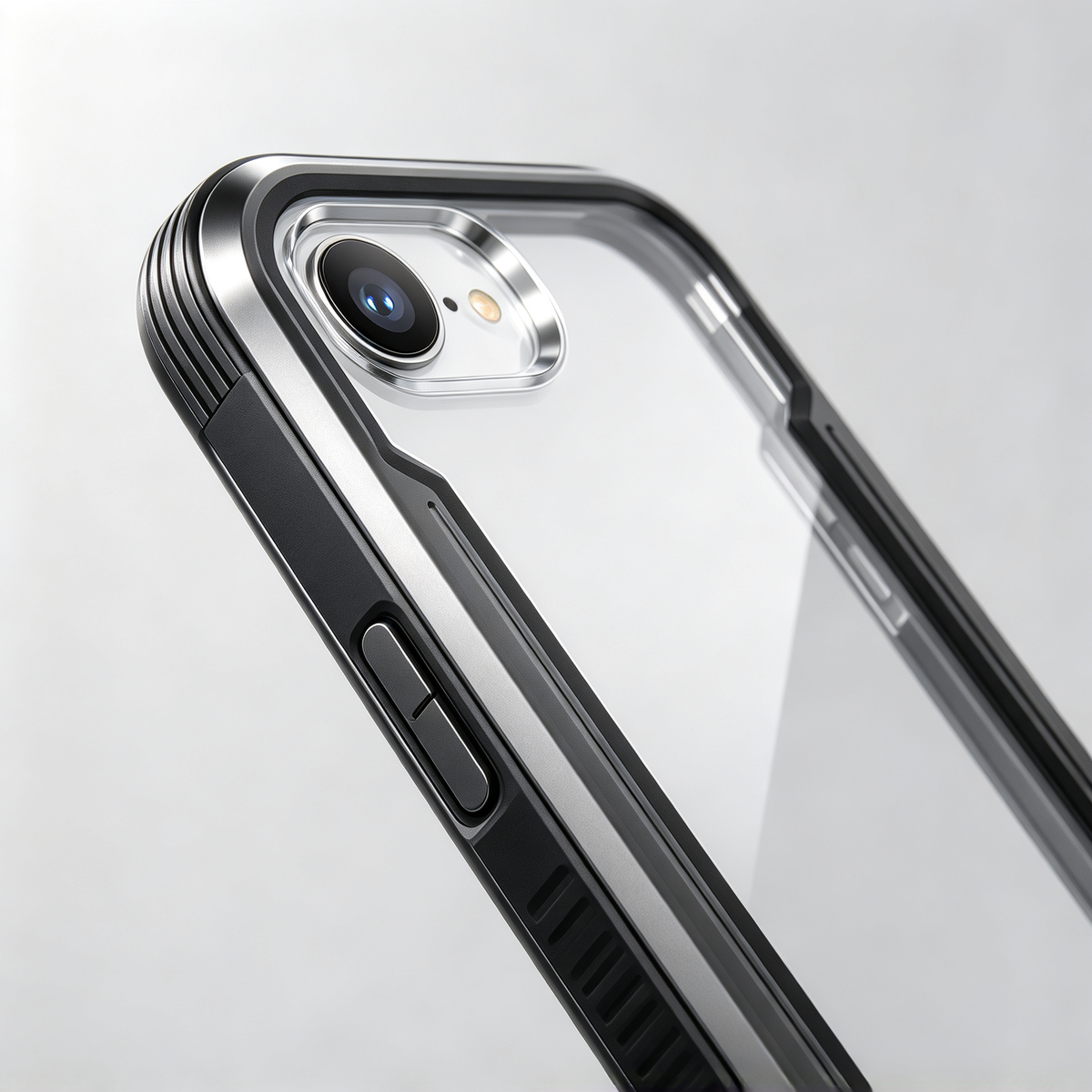 ✨ Phone Case | Metal Frame Material | Daily Commute | Gift For Tech Lovers | Crystal Clear Protection