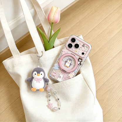 📱 Cute Phone Case | Soft TPU Material | Daily Use | Gift For Her | Cartoon Animal Design