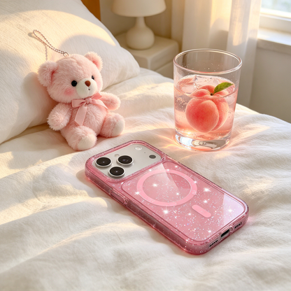 ✨ Phone Case | Crystal TPU Material | Daily Protection | Gift For Women | Sparkling Glitter Finish