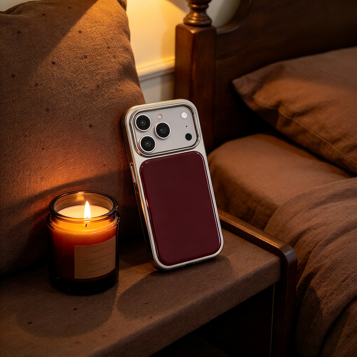 🍒 Premium Phone Case | Glossy TPU Material | Daily Fashion Style | Gift For Women | Elegant Cherry Red Finish