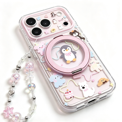 📱 Cute Phone Case | Soft TPU Material | Daily Use | Gift For Her | Cartoon Animal Design