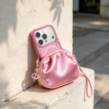 ✨ Phone Case | Crystal TPU Material | Daily Protection | Gift For Women | Sparkling Glitter Finish