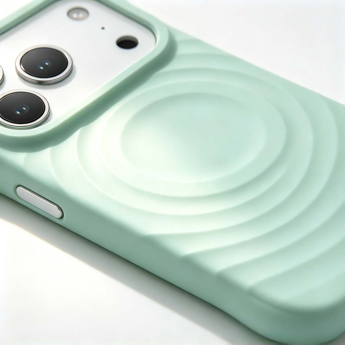 🌊 Phone Case | Liquid Silicone Material | Everyday Use | Gift For Phone Lovers | Wave Texture MagSafe Style