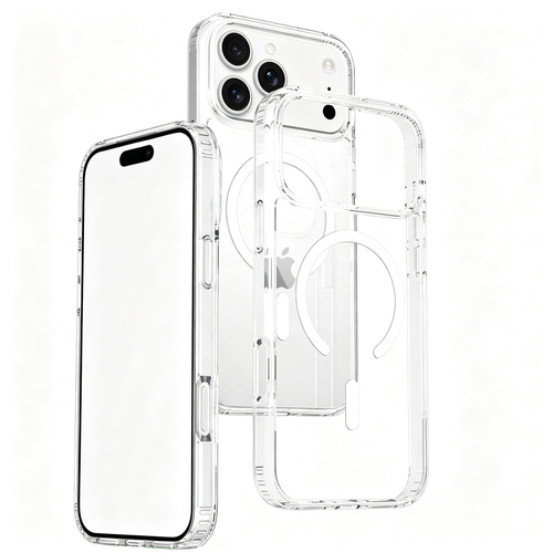 ✨ Phone Case | Crystal Clear Material | Everyday Protection | Gift For Tech Lovers | Magnetic Minimal Design